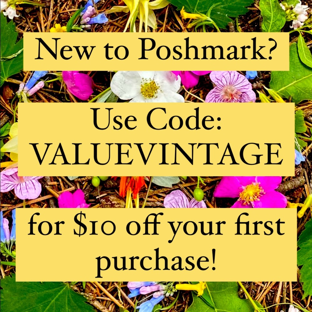 $10 off first purchase with code VALUEVINTAGE